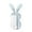 Silver, variant on Bunny Shaped Acrylic Mirror Wall Decals Easter Frameless Rabbit Mirrors Wall Sticker for Home Bathroom Party Store Classroom Decor
