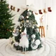 thumbnail image 4 of Árbol de Navidad, paquete de adornos de bricolaje con luces premium, mini árbol de decoraciones navideñas, 4 of 5