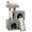 Gray, variant on PAWZ Road 30" Cat Tree Condo with Sisal Scratcing Post Tower Ramp for Indoor Catss, Gray