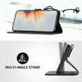 thumbnail image 4 of Compatible avec Samsung Galaxy S9 Plus Étui Portefeuille en Cuir PU Premium avec Couverture Magnétique Intégrée, 4 of 5