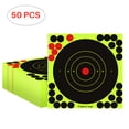 thumbnail image 1 of Self Adhesive Shotboard Shooting Board Shooting Practice Stickers Bright Colors Visible in All Lighting Conditions Suitable for Indoor or Outdoor Use, 1 of 7