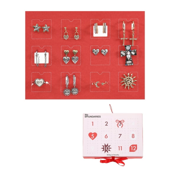 No Boundaries Holiday Gifting Goldtone Advent Calendar