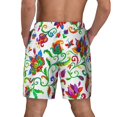 thumbnail image 2 of Rocae Paisley for Men's Swim Trunks Quick Dry With Two Side Pockets and One Lined Patch Pocket, 2 of 9