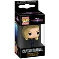 thumbnail image 2 of FUNKO POP! KEYCHAIN: The Marvels - Captain Marvel, Funko, Gifts, 2 of 2
