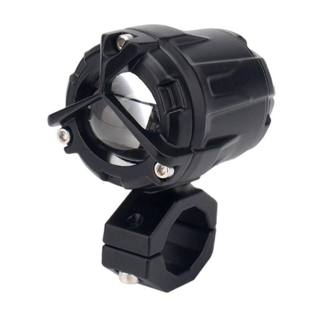para Motocicleta Luz Frontal Proyector LED Auxiliar Aluminio Doble Haz Cambiable Adecuado para Conducción Nocturna Lluvia Niebla Carretera