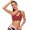 Wine Red, variant on SEARCHI Women's Shoulder Yoga Bra Comfortable Shockproof Wirefree Bras Low Gather Sports Underwear Girls Gym Running Fitness Sexy Workout Athletic Crop Tops