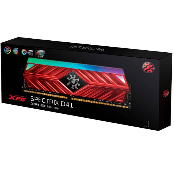 Memoria RAM DDR4 16GB 3200MHz XPG SPECTRIX D41 RGB Disipador