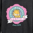 thumbnail image 3 of Garfield - I Hate Mondays Badge - Women's Lightweight French Terry Long Sleeve Shirt, 3 of 5