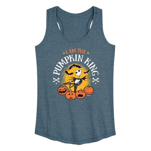 The Nightmare Before Christmas - I Am The Pumpkin King - Women's Racerback Tank Top