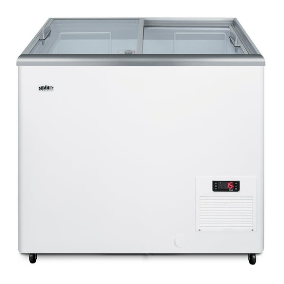 Summit NOVA22 30" Mobile Ice Cream Freezer w/ 2 Baskets - White, 115v