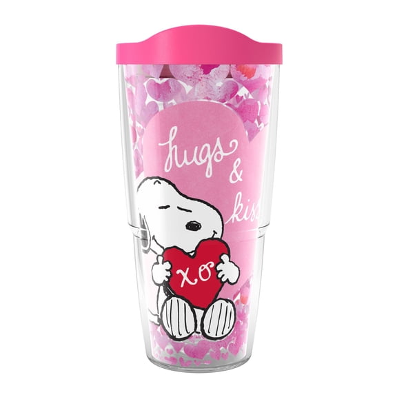 Tervis Peanuts - Snoopy Valentine's Day Hugs Made in USA Double Walled  Insulated Tumbler Travel Cup Keeps Drinks Cold & Hot, 24oz, Classic