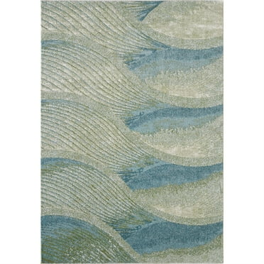 Illusions 6222 Ocean Breeze Area Rug, Size - 5'3" x 7'7"