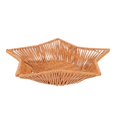 thumbnail image 2 of Woven Snack Basket Imitation Rattan Fruit Storage Basket One Piece, 2 of 5