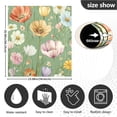 thumbnail image 3 of Magnetic Dishwasher Decal - 23x26 Inches ， Single-Sided Print, Cuttable, for Dishwasher, Refrigerator, and Other Metal Surfaces，Watercolor Pastel Flowers Tulips, 3 of 6