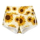 thumbnail image 2 of Gibobby Pantalones cortos de yoga Elástico Fitness Mujer Deportes Running Lifting Shorts Nalgas Yoga Yoga Pantalones(Amarillo,XG), 2 of 4