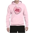 thumbnail image 2 of Wild Bobby Inside Pink Candy Heart Cute Funny Meme Valentine's Day Unisex Hoodie Sweatshirt, 2 of 6
