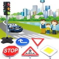 thumbnail image 3 of Simulation Traffic Signs Light  Crossing Road Toys Early Childhood Educational Toys, 3 of 8
