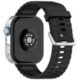 thumbnail image 2 of Fit4 Pro Smart Watch Replacement Band Durable Silicone Strap With Secure Silver Buckle Accessory, 2 of 4