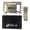 Silver with Clip, variant on Multi purpose survival Pocket tool - 43 in 1 - credit card wallet size Ninja Multitool (Black)