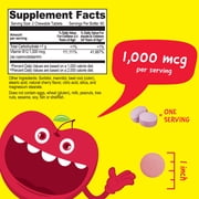 VitaWorks Kids Vitamin B12 1000 mcg, Dietary Supplement, Cellular Energy Vitamins, 120 Chewables
