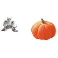 thumbnail image 1 of Figuras de búho,Figuras de búho,animales artificiales,artesanías,decoración del hogar,Figura en miniatura de búho moderna para dormitorio,Almohadas de calabaza de Halloween,Almohadas de, 1 of 8