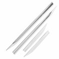 thumbnail image 1 of Body Side Molding Trim, Body Side Door Protector Silver 4Pcs/Set Weatherproof  Plating  For Car, 1 of 8