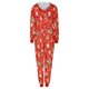 thumbnail image 3 of Pijamas Navideñas Mono con capucha de Navidad Ropa de dormir familiar informal Ropa de hogar Kuymtek Rojo*mujer T S para Unisex, 3 of 8