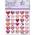 thumbnail image 2 of Violette Stickers Red Hearts, 2 of 2