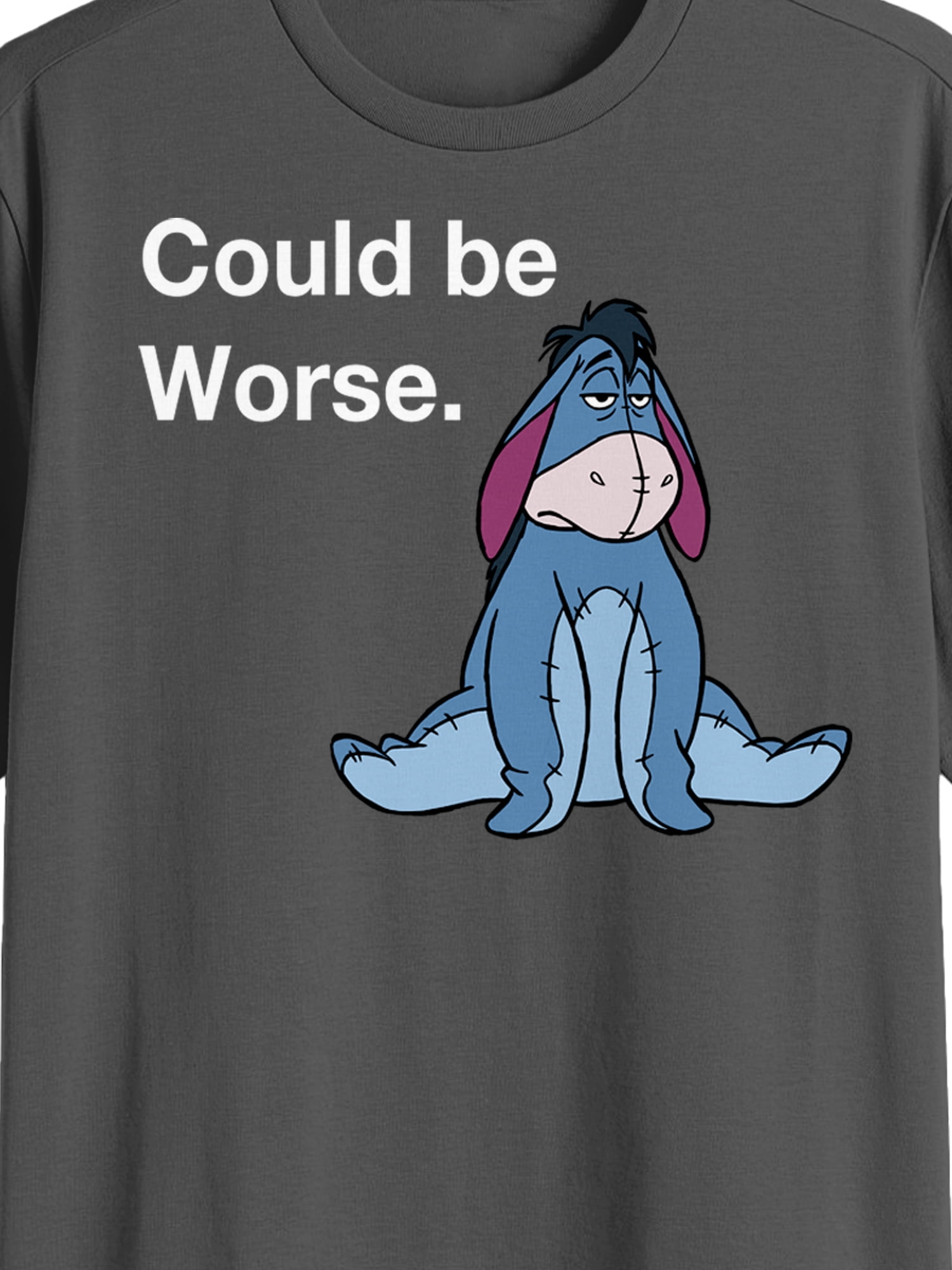 Winnie The Pooh, Men's & Big Men's Graphic Tee, Eeyore, Sizes S-3XL