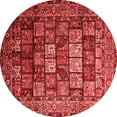 thumbnail image 1 of Ahgly Company Indoor Round Persian Red Traditional Area Rugs, 3' Round, 1 of 4