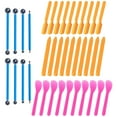 thumbnail image 4 of Shisuyan Caulking Edge Tool Assorted Color 38Pcs Rubber Iron 5.89X0.55X0.16In, 4 of 9