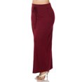 thumbnail image 2 of KOGMO Womens Casual Maxi Skirt with Waist Drawstring and Side Pockets (S-3X), 2 of 7