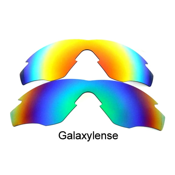 Galaxy Replacement Lenses for Oakley M2 FRAME Red & Green Color 100% UVAB