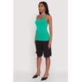 thumbnail image 4 of Women's Ribbed Knit Racerback Tank Top, 4 of 5