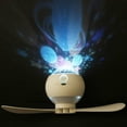 thumbnail image 4 of Dsseng Portable LED Light Tent Hanging Ceiling Fan Remote Control 3 Gears Home Outdoor, 4 of 11