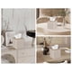 thumbnail image 2 of Tissue Box Cover Square PU Leather Tissue Box Holder for Dresser Bathroom Decor, 2 of 5