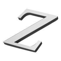 Uxcell 3D Acrylic Alphabet Mirror Wall Stickers Letter Z Self Adhesive Letter Sign for Home Decoration Silver Tone