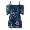 thumbnail image 3 of Vestido HUOGUO, a la moda para mujer, verano, casual, playa, estampado floral, 3 of 4