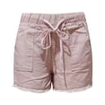 thumbnail image 2 of TAIAOJING Women's Shorts Waist Mid Fitting Short Pants Loose Summer Cargo Fashion Plus Size Pants Trousers, 2 of 5