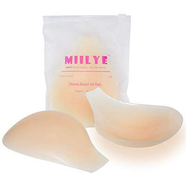 Buy MIILYE Breast Lift up Pasties Nipple Covers Reusable Strapless Invisible  Silicone Adhesive Bra for Cup A B C online
