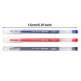 thumbnail image 3 of Outdoor Fall Decor 1 Pieces 0.5mm Large Capacity Black Full Needle Tube Neutral Pen Available In Red Blue And Black Three Colors For Neutral Pens Black (single Piece) 1ml, 3 of 9