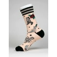 thumbnail image 2 of Tattooed Lady Crew Socks, 2 of 6