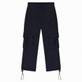 thumbnail image 6 of NOLDARES Boys Sweatpants Kids Athletic Pants Causal Joggers Workout Clothes with Pocket Drawstring(Navy,5-6 Years), 6 of 6