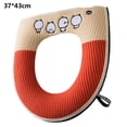 thumbnail image 2 of Asiento de inodoro con asa de elevación de tapa Asiento de inodoro con cremallera lavable y estirable, 2 of 5