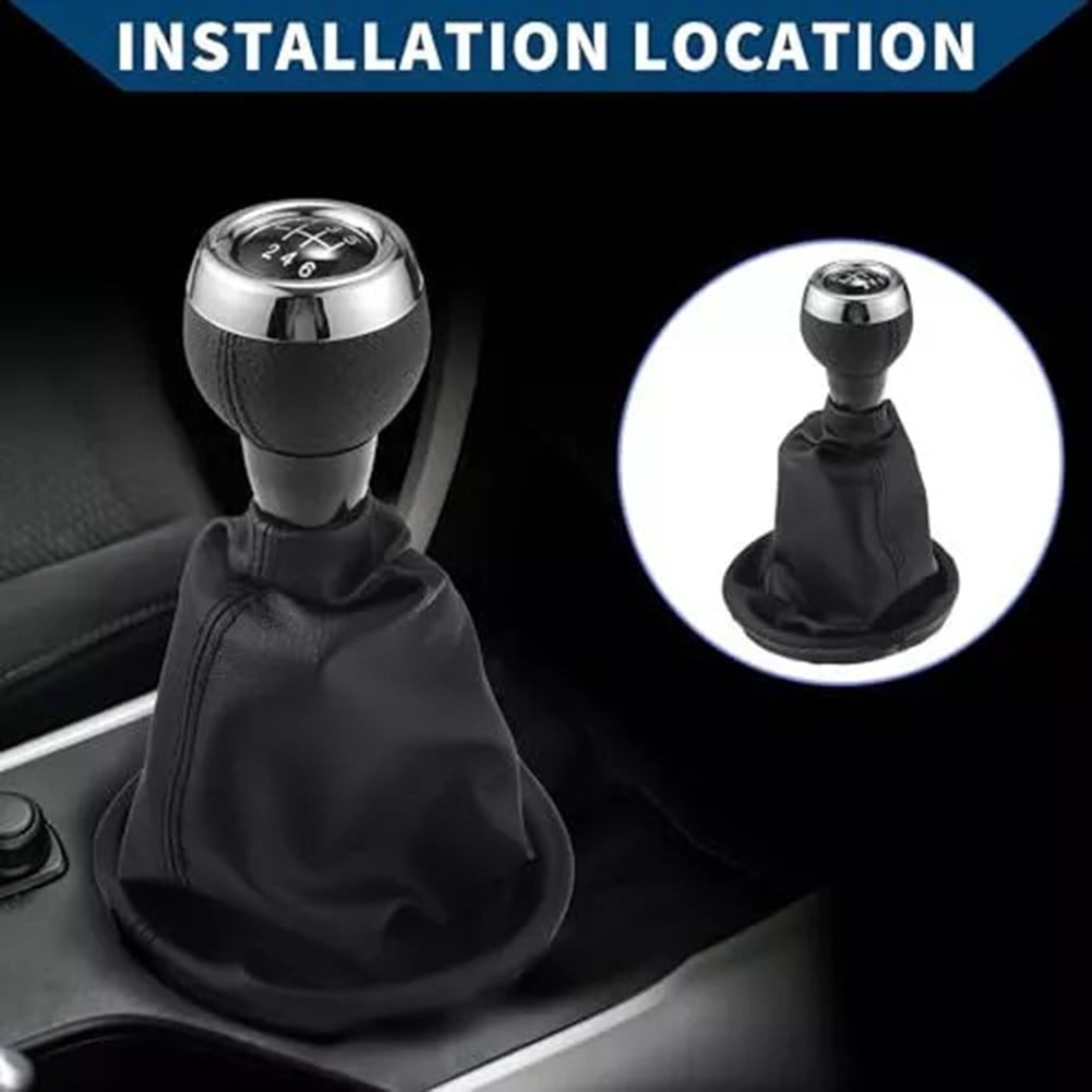 6 Speed Gear Shift Knob with Dust Cover for Mini for Cooper R56 2006-2012 R55