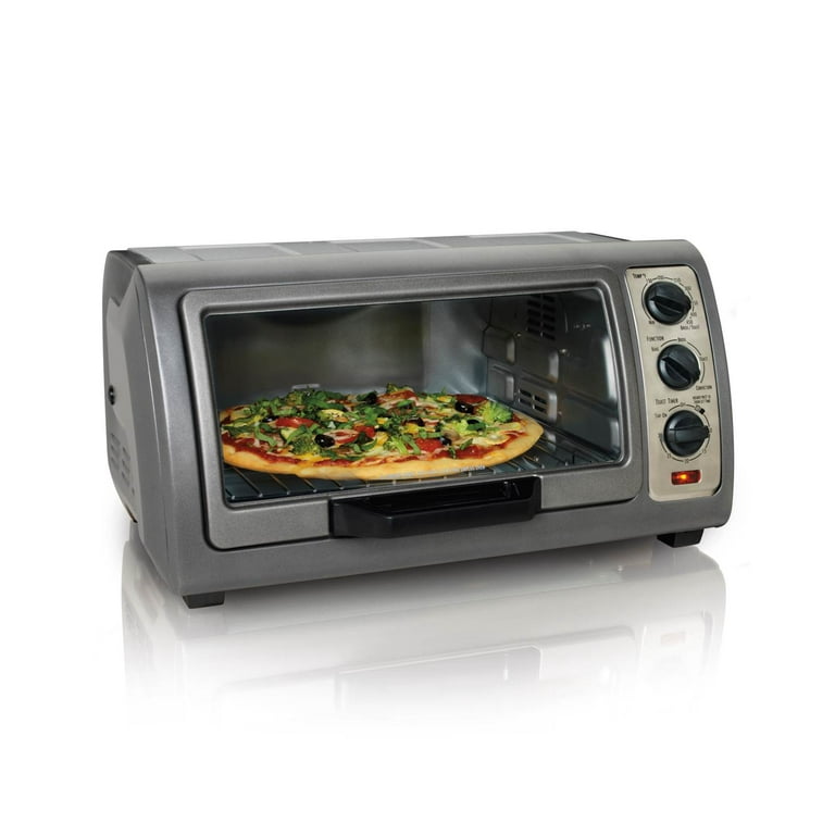 Hamilton Beach Easy Reach® Toaster Oven with Roll-Top Door - 31126D