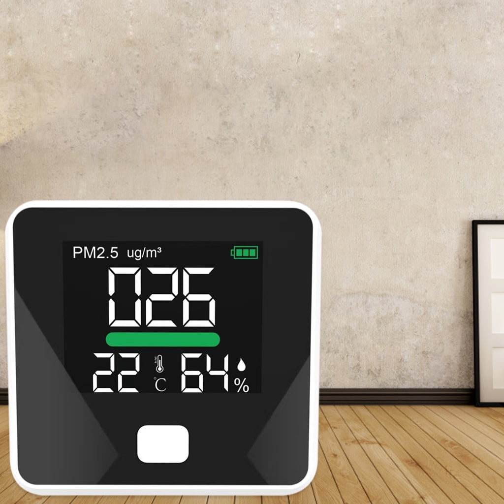 MOMOJIA Indoor Meter Humidity Carbon Dioxide Detector Air Quality Monitor NDIR Sensor