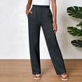 thumbnail image 2 of COMVALUE Wide Leg Sweatpants Women 2026 High Waist Sweat Pants Baggy Straight Athletic Pants with Pockets (XXL, Dark Gray), 2 of 6