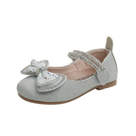 

Cathalem Toddler Shoes Fashion Spring And Summer Children Dance Shoes Girl Dress Performance Princess Shoes Big Girl Dress Shoes White 5.5 Years