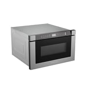 Hamilton Beach 24 in 1.2 Cu. Ft. Built-In Drawer Microwave, 1000 W, Touchscreen Control, Stainless Steel